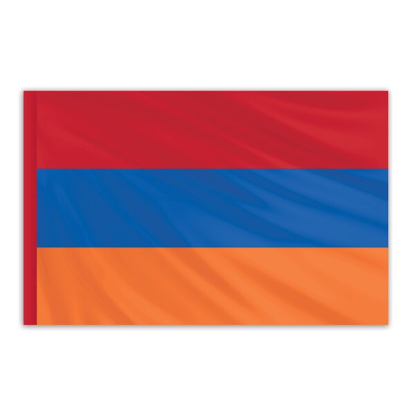 Global Flags Unlimited Armenia Indoor Nylon Flag 3'x5' 201151